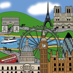 London to Paris bike ride
